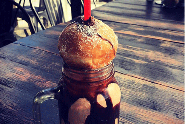 A picture of the Nutella doughnut milkshake (Courtesy: Instagram/ Foodcraft Espresso) A picture of the Nutella doughnut milkshake (Courtesy: Instagram/ Foodcraft Espresso)