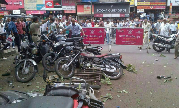 Site of the blast. (Photo: DC) Site of the blast. (Photo: DC)