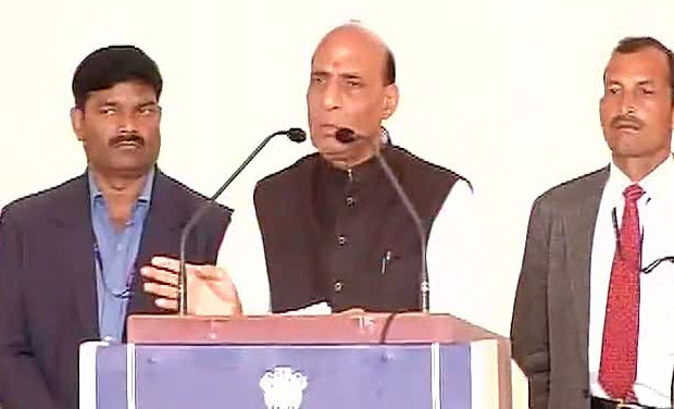 Home Minister Rajnath Singh. (Photo: ANI Twitter) Home Minister Rajnath Singh. (Photo: ANI Twitter)