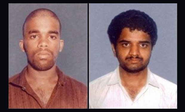Santhan, Murugan are currently lodged in Central Prison of Vellore Santhan, Murugan are currently lodged in Central Prison of Vellore