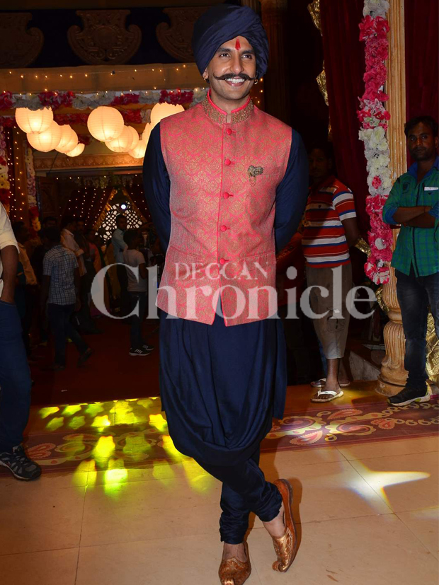 Ranveer Singh promotes 'Bajirao Mastani 