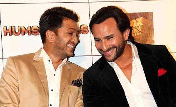 Saif Ali Khan and Riteish Deshmukh at the trailer launch of 'Humshakals' (Photo: DC) Saif Ali Khan and Riteish Deshmukh at the trailer launch of 'Humshakals' (Photo: DC)
