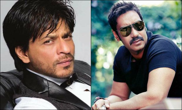 Shah Rukh Khan and Ajay Devgn Shah Rukh Khan and Ajay Devgn
