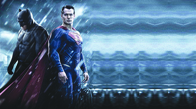 Batman versus Superman: Dawn of Justice movie poster. Batman versus Superman: Dawn of Justice movie poster.