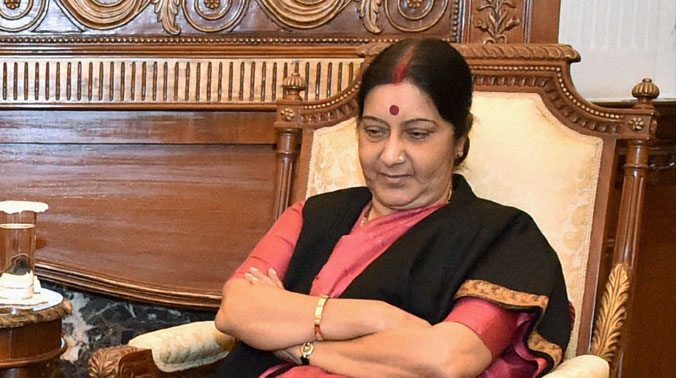 External Affairs Minister Sushma Swaraj (Photo: PTI) External Affairs Minister Sushma Swaraj (Photo: PTI)