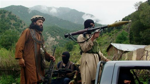 In this file photo taken on Aug. 5, 2012, Pakistani Taliban patrol in their stronghold of Shawal in Pakistani tribal region of South Waziristan. (Photo: AP) In this file photo taken on Aug. 5, 2012, Pakistani Taliban patrol in their stronghold of Shawal in Pakistani tribal region of South Waziristan. (Photo: AP)