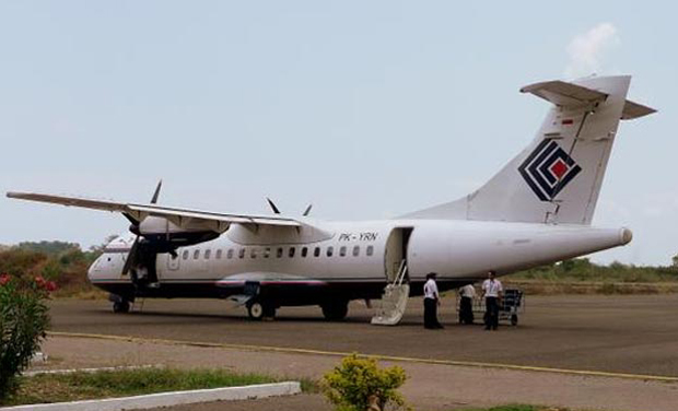 The Trigana Air ATR 42 turboprop plane (Photo: Twitter) The Trigana Air ATR 42 turboprop plane (Photo: Twitter)