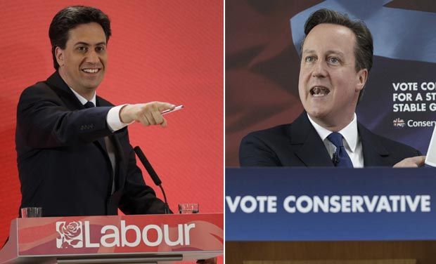 Cameron has promised to hold a referendum on whether to stay in the EU if he returns to power, while polls suggest Scottish nationalists could emerge as the third-largest party. (Photo: AFP) Cameron has promised to hold a referendum on whether to stay in the EU if he returns to power, while polls suggest Scottish nationalists could emerge as the third-largest party. (Photo: AFP)