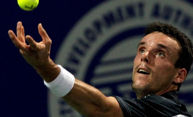 Roberto Bautista Agut of Spain in action during Chennai Open 2013 (Photo: PTI) Roberto Bautista Agut of Spain in action during Chennai Open 2013 (Photo: PTI)