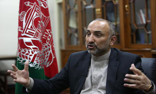Afghan National Security Adviser Mohammad Hanif Atmar. (Photo: AP) Afghan National Security Adviser Mohammad Hanif Atmar. (Photo: AP)
