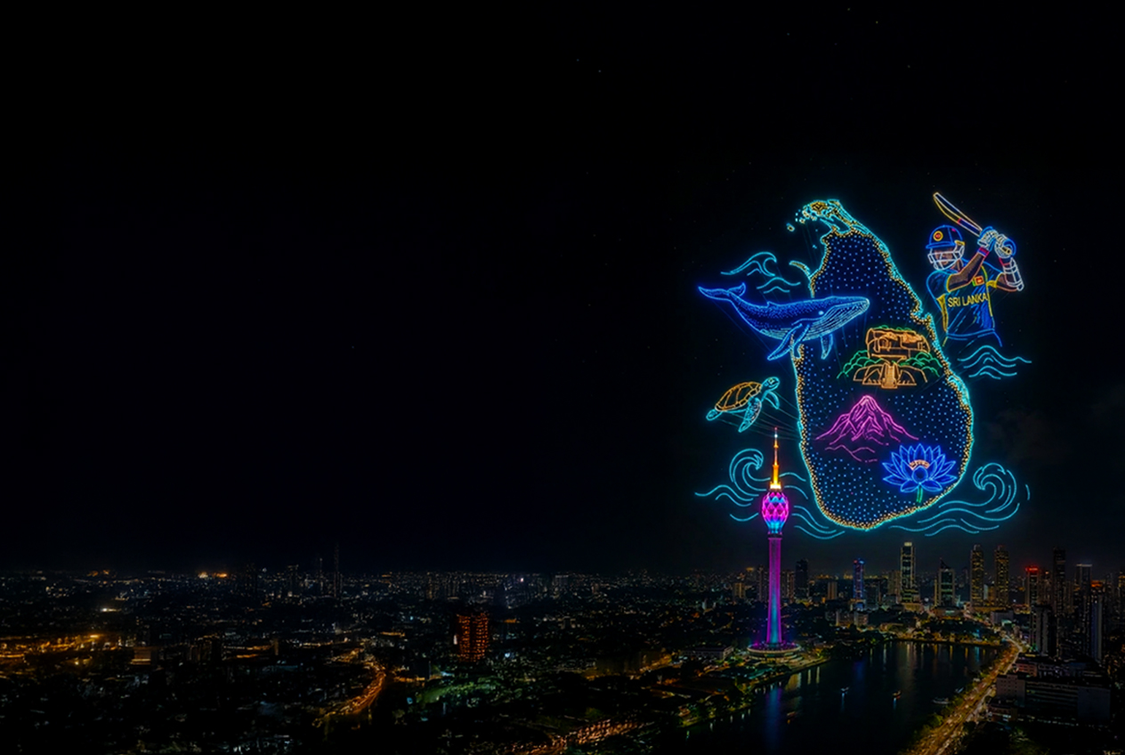 Sri Lanka's Premier Drone Light Shows