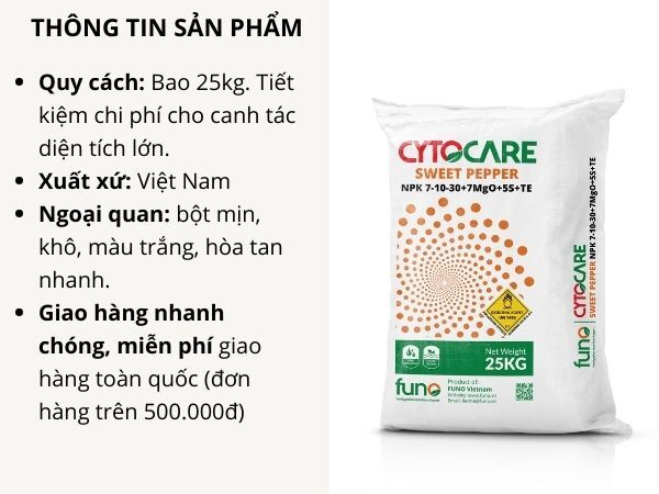 CYTOCARE SWEET PEPPER  - ảnh 2