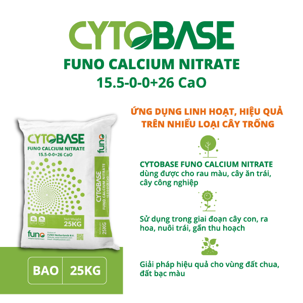 CYTOBASE FUNO CALCIUM NITRATE - ảnh 4