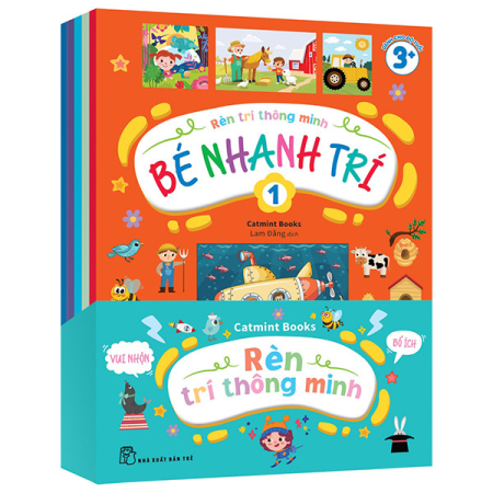 Sách - Combo. Rèn trí thông minh (6 cuốn)