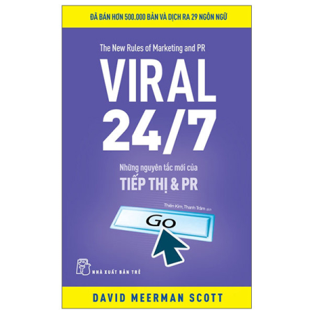 Sách - Viral 24/7: Những nguyên tắc mới của Tiếp thị & PR