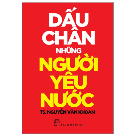 Sách - Dấu chân những người yêu nước