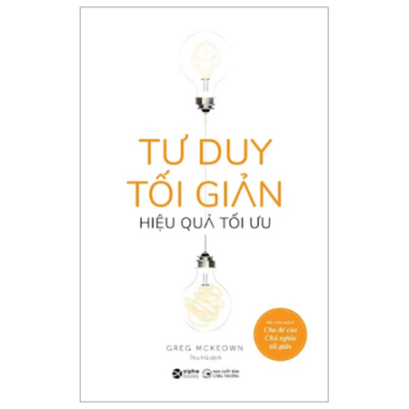 Sách - Tư duy tối giản hiệu quả tối ưu
