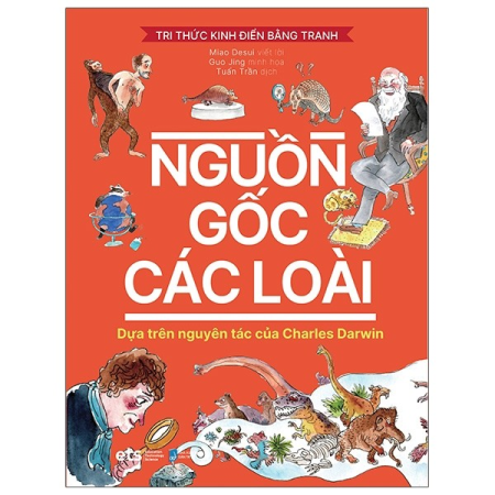Sách - Tri thức kinh điển bằng tranh: Nguồn gốc các loài (BC)