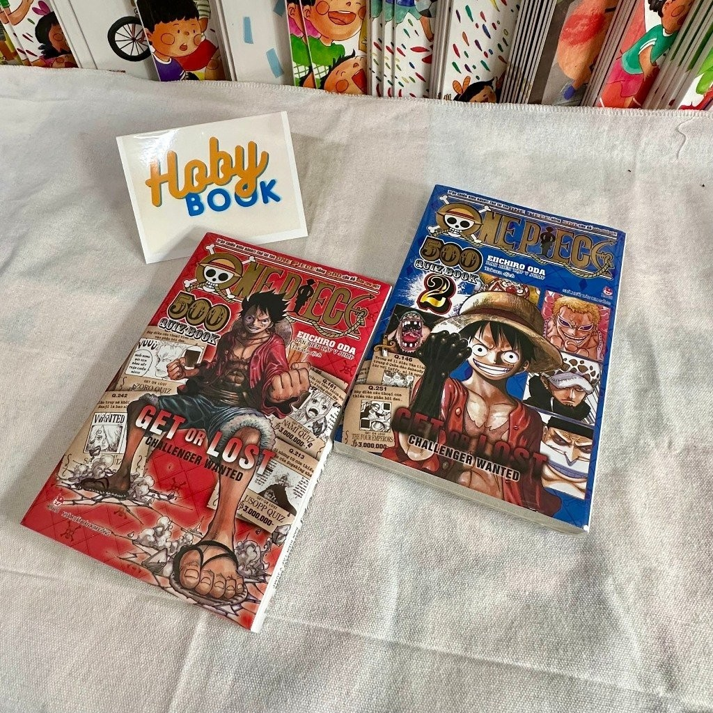 Truyện tranh - One Piece 500 Quiz Book - Tập 1+2 1 Truyện tranh - One Piece 500 Quiz Book - Tập 1+2