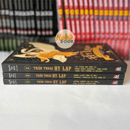 Sách - Thần thoại Hy Lạp - Trọn bộ 3 tập