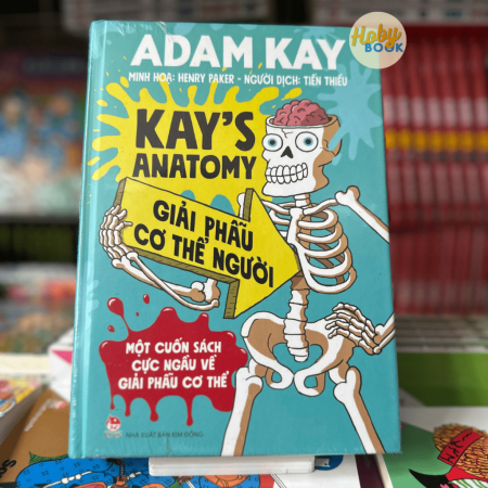 Sách - Giải phẫu cơ thể người Kay's Anatomy - Adam Kay