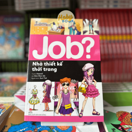 Sách - Lựa chọn cho tương lai JOB? - Nhà thiết kế thời trang
