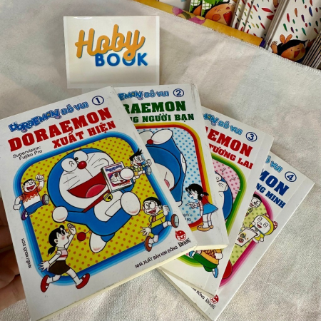 Truyện tranh - Doraemon Đố vui - Trọn bộ 4 tập