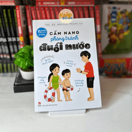 Sách - 15 bí kíp giúp tớ an toàn - Cẩm nang phòng tránh đuối nước