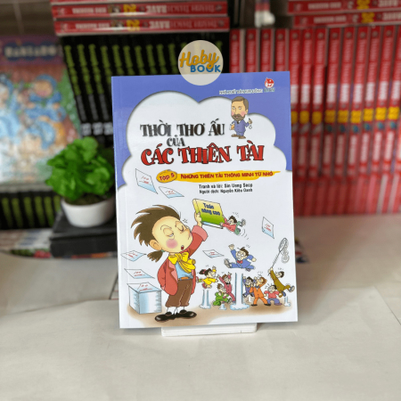 Sách - Thời thơ ấu của các thiên tài - Tập 5: Những thiên tài thông minh từ nhỏ