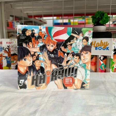 Truyện tranh - Haikyu Boxset - Trọn bộ 3 box 1-3