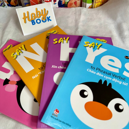 Sách - Say cool to English - Trọn bộ 4 cuốn