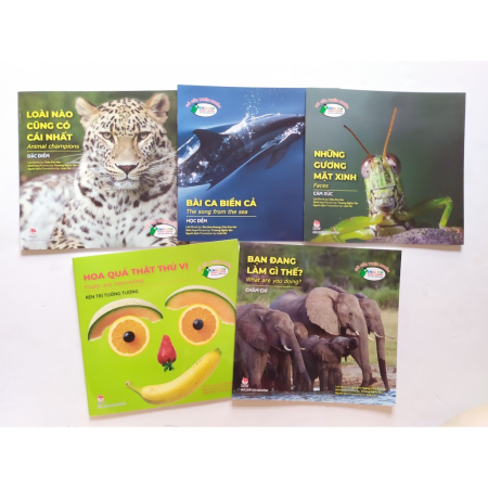Sách - Gõ cửa thiên nhiên - Trọn bộ 5 cuốn