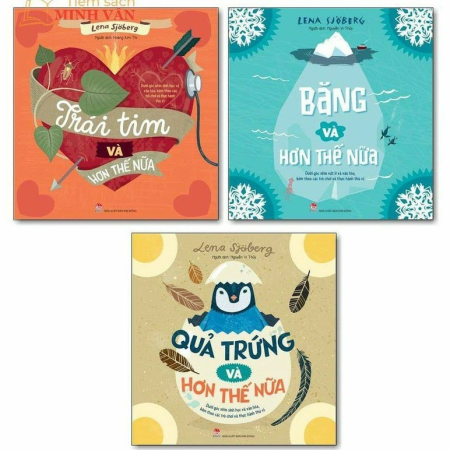 Sách - Và hơn thế nữa - Trọn bộ 3 tập: Trái tim, Băng, Quả trứng