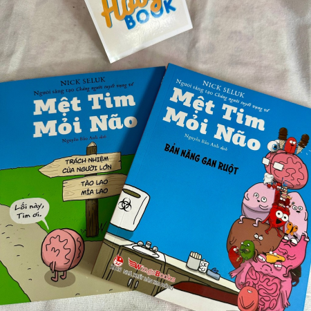 Sách - Mệt tim mỏi não - Trọn bộ 3 cuốn