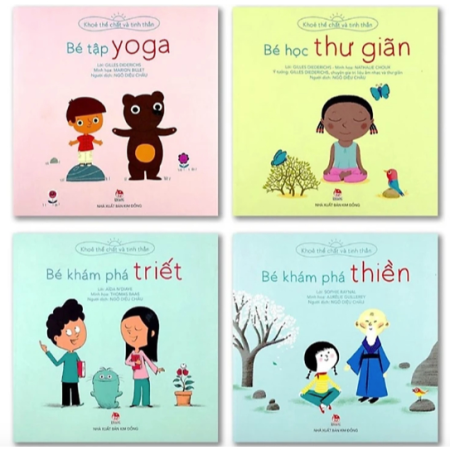 Sách - Khỏe thể chất và tinh thần - Trọn bộ 4 cuốn