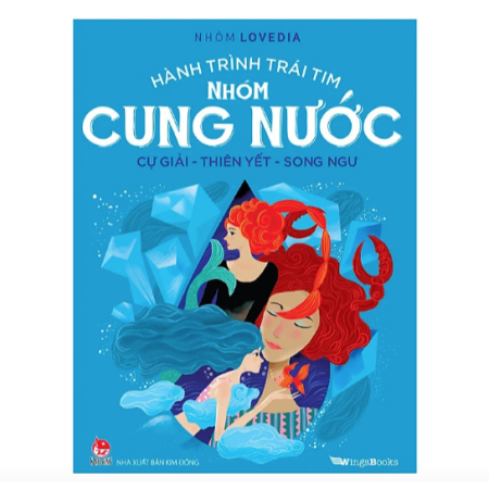Sách - Hành trình trái tim nhóm cung Nước + Lửa + Đất + Khí - Trọn bộ 4 cuốn
