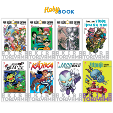 Truyện tranh - Tuyển tập Akira Toriyama - Trọn bộ 8 cuốn lẻ tập
