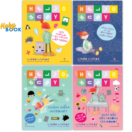 Sách - Hello Ruby - Trọn bộ 4 cuốn bìa cứng