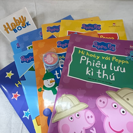 Sách - Hí hoáy với Peppa - Trọn bộ 8 cuốn