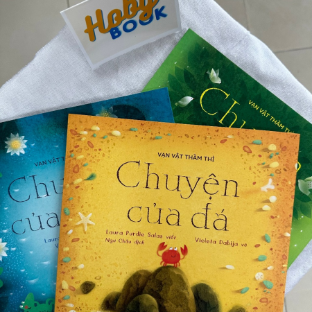 Sách - Vạn vật thầm thì - Trọn bộ 3 cuốn (Chuyện của đá + Chuyện của lá + Chuyện của nước)