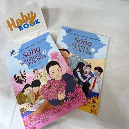Sách - Sống như những đóa hoa - Trọn bộ 2 tập
