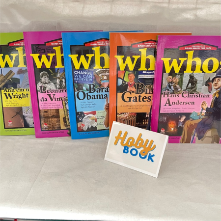 Sách - Who? Chuyện kể về danh nhân thế giới - Trọn bộ 50 cuốn