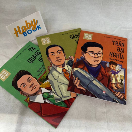 Sách - Danh nhân khoa học Việt Nam - Trọn bộ 4 cuốn