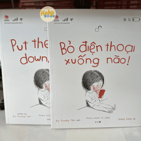 Sách - Bỏ điện thoại xuống nào! - Put the phone down now!