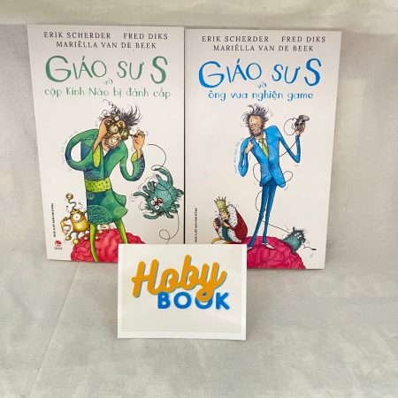 Sách - Giáo sư S - Trọn bộ 2 tập (Ông vua nghiện game + Cặp kính não)