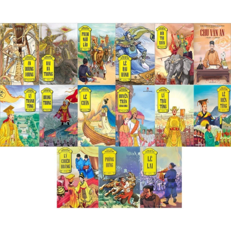 Tranh truyện lịch sử Việt Nam - Combo 5-20 cuốn