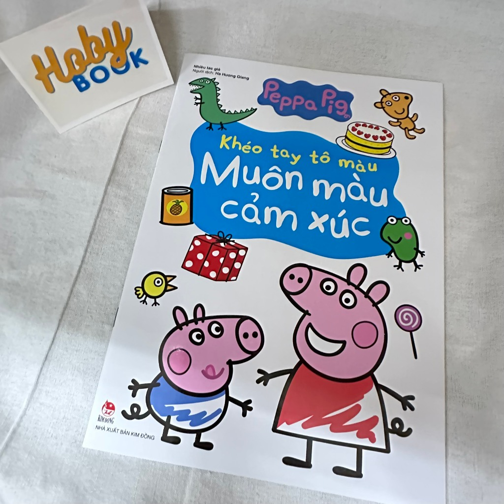 Sách - Khéo tay tô màu Peppa - Trọn bộ 8 cuốn lẻ tập 3 Sách - Khéo tay tô màu Peppa - Trọn bộ 8 cuốn lẻ tập - Ảnh 3