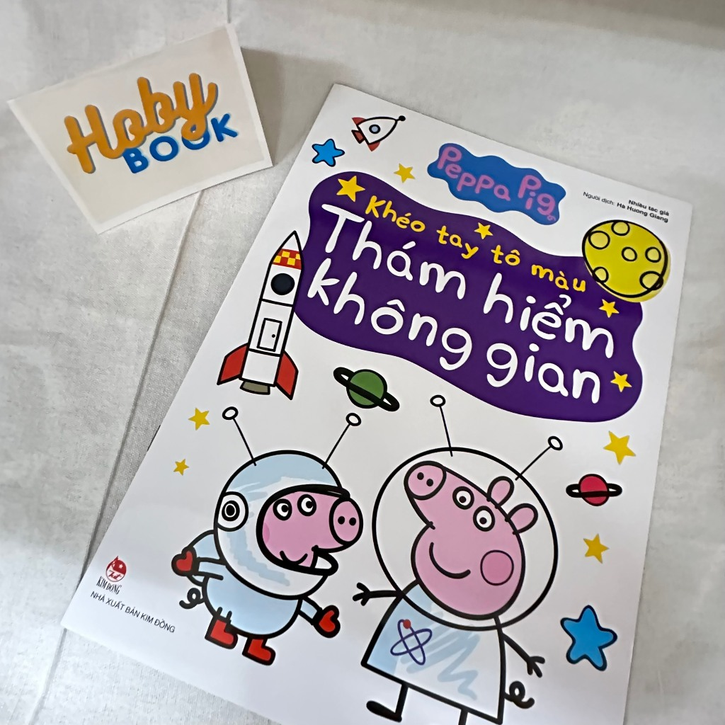 Sách - Khéo tay tô màu Peppa - Trọn bộ 8 cuốn lẻ tập 4 Sách - Khéo tay tô màu Peppa - Trọn bộ 8 cuốn lẻ tập - Ảnh 4