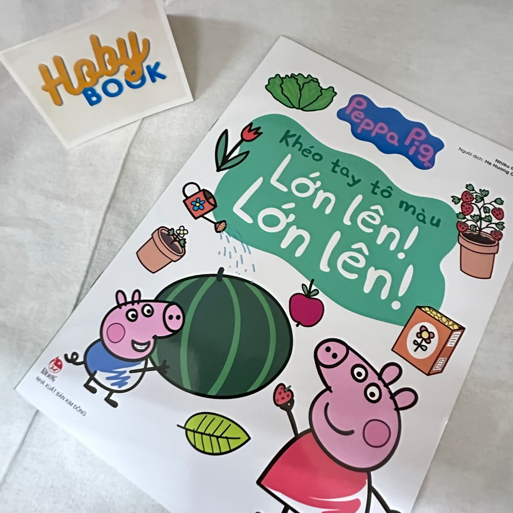Sách - Khéo tay tô màu Peppa - Trọn bộ 8 cuốn lẻ tập 6 Sách - Khéo tay tô màu Peppa - Trọn bộ 8 cuốn lẻ tập - Ảnh 6