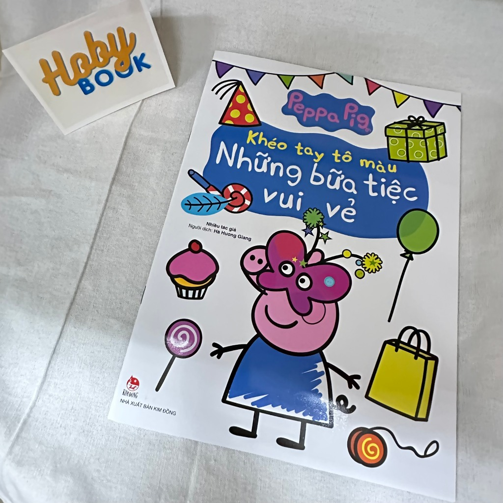 Sách - Khéo tay tô màu Peppa - Trọn bộ 8 cuốn lẻ tập 2 Sách - Khéo tay tô màu Peppa - Trọn bộ 8 cuốn lẻ tập - Ảnh 2